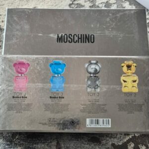 Moschino Toy Gift Set Silver Box Edition