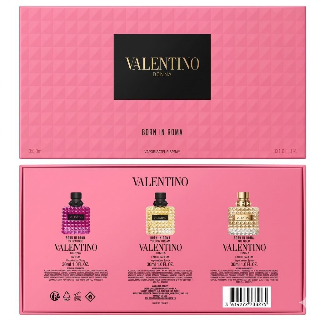 Valentino Donna Born In Roma Ladies Gift Set