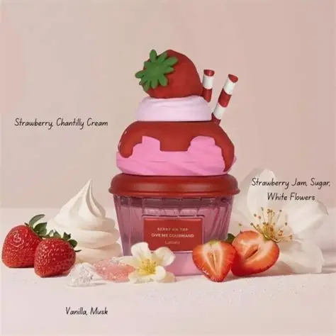 Lattafa Give Me Gourmand Berry On Top Ladies EDP 75ml - Image 4