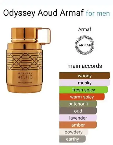 Armaf Odyssey Aoud Unisex EDP 100ml - Image 3