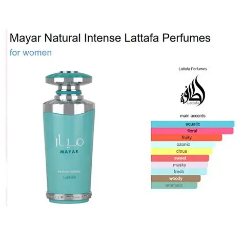 Lattafa Mayar Natural Intense Ladies EDP 100ml - Image 3