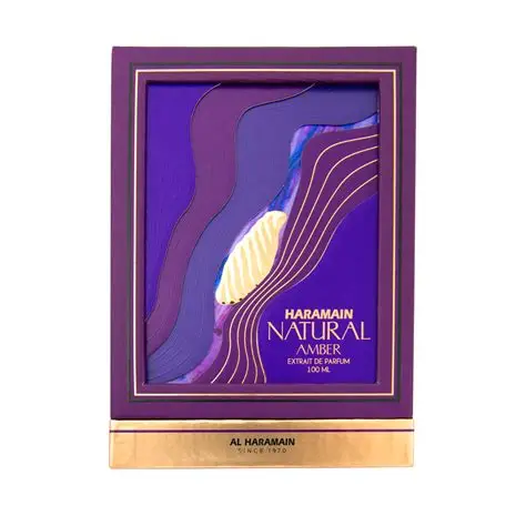 Al Haramain Natural Amber Ladies EDP 100ml - Image 3