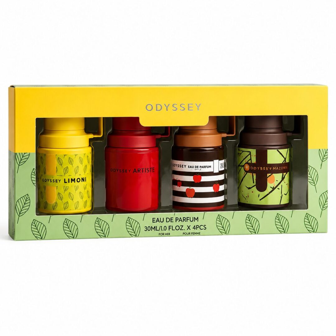 Armaf Odyssey Unisex Gift Set - Yellow/Green Box