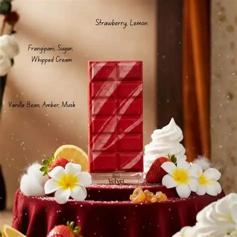 Armaf Red Velvet Dubai Delicacy Unisex EDP 70ml - Image 2