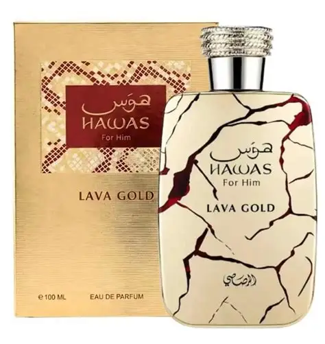 Rasasi Hawas For Him Lava Gold Men EDP 100ml