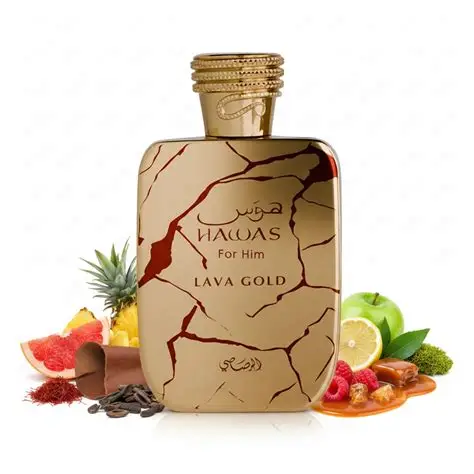 Rasasi Hawas For Him Lava Gold Men EDP 100ml - Image 3