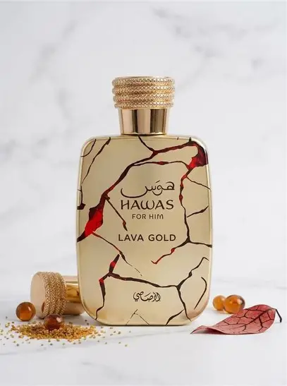 Rasasi Hawas For Him Lava Gold Men EDP 100ml - Image 2