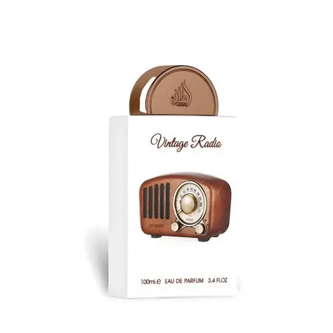 Lattafa Vintage Radio Unisex EDP 100ml - Image 4