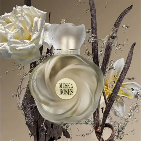 Ahmed Al Maghribi Musk & Roses Ladies EDP 75ml - Image 4