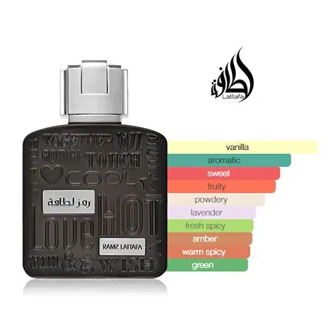 Lattafa Ramz Unisex EDP 100ml (Silver) - Image 4