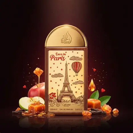 Lattafa Love In Paris Unisex EDP 100ml - Image 2